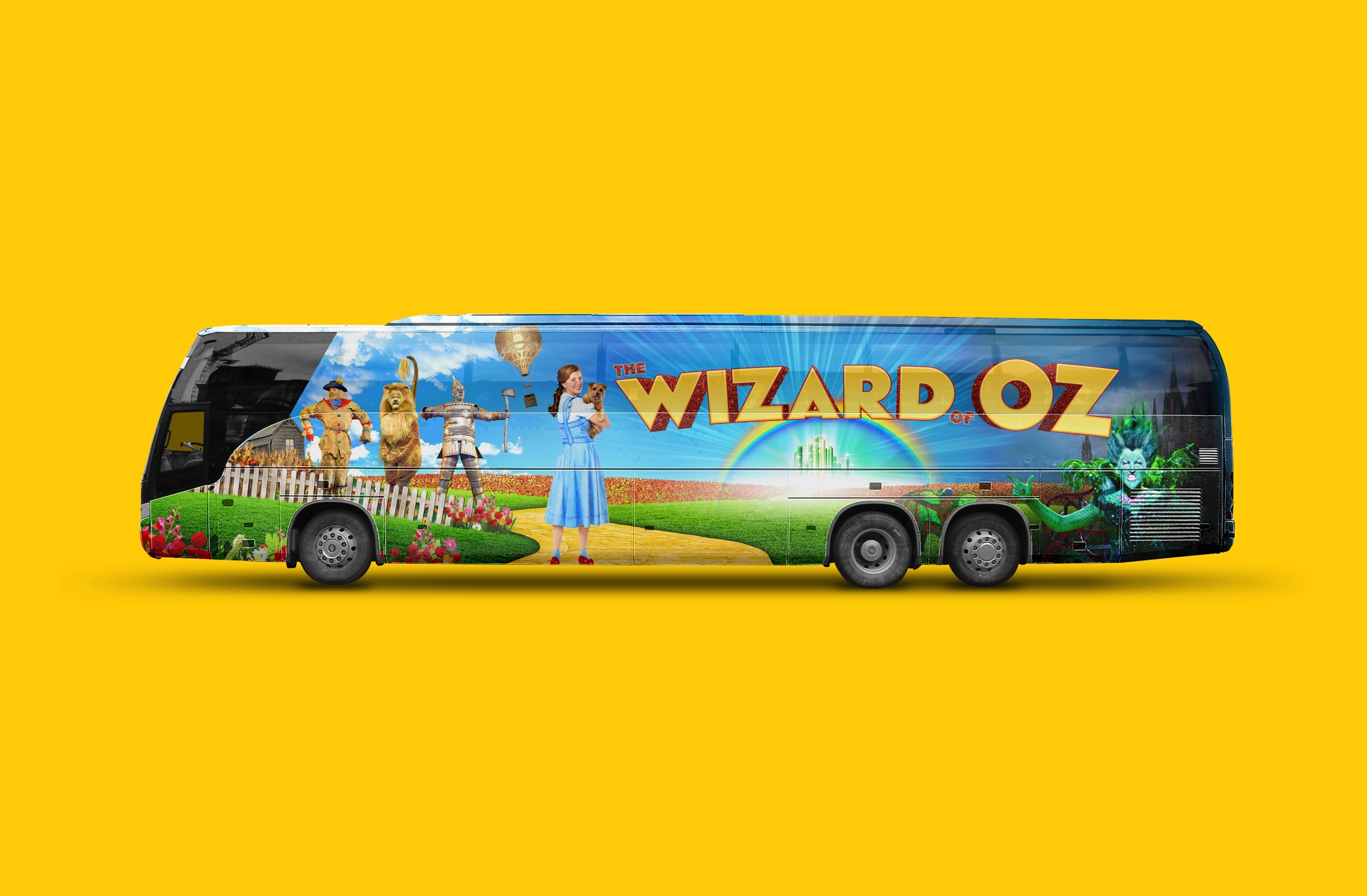 The Wizard of Oz Bus Wrap